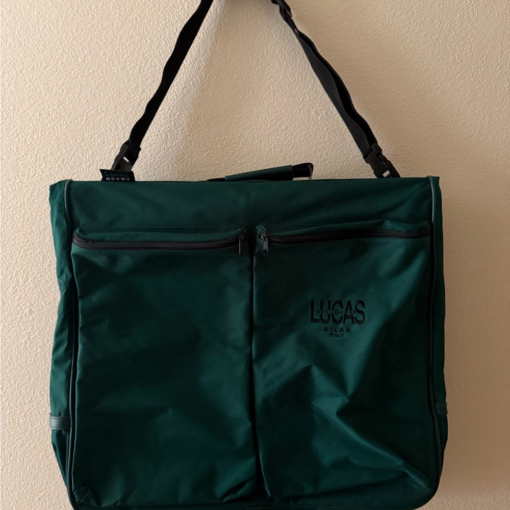 Lucas Green Travel Garment Bag